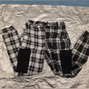 Almost Famous Monochrome Plaid Trousers